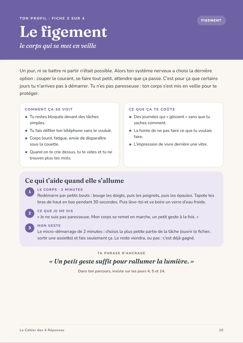 La fiche du figement